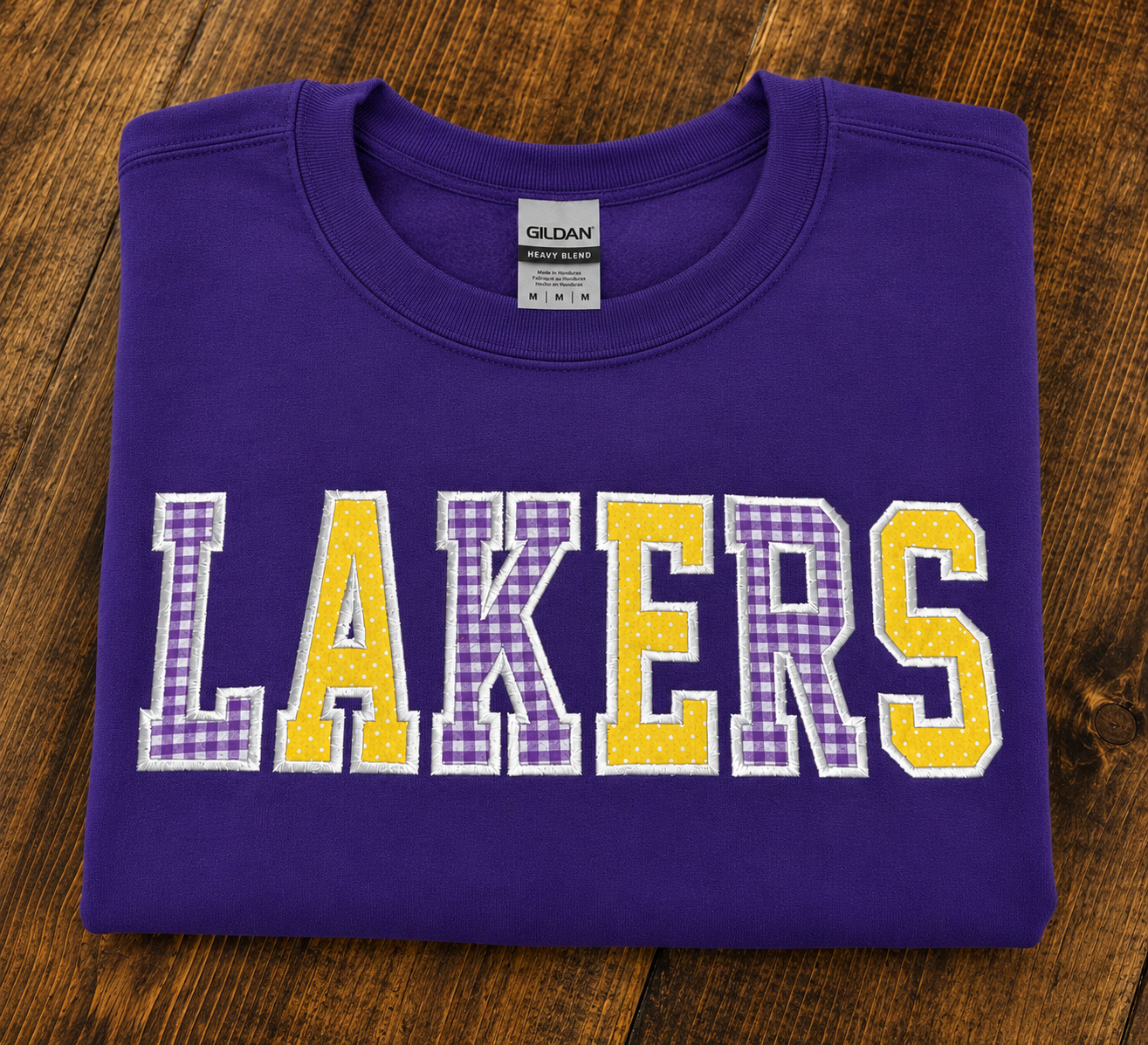 Lakers Appliqué Crewneck