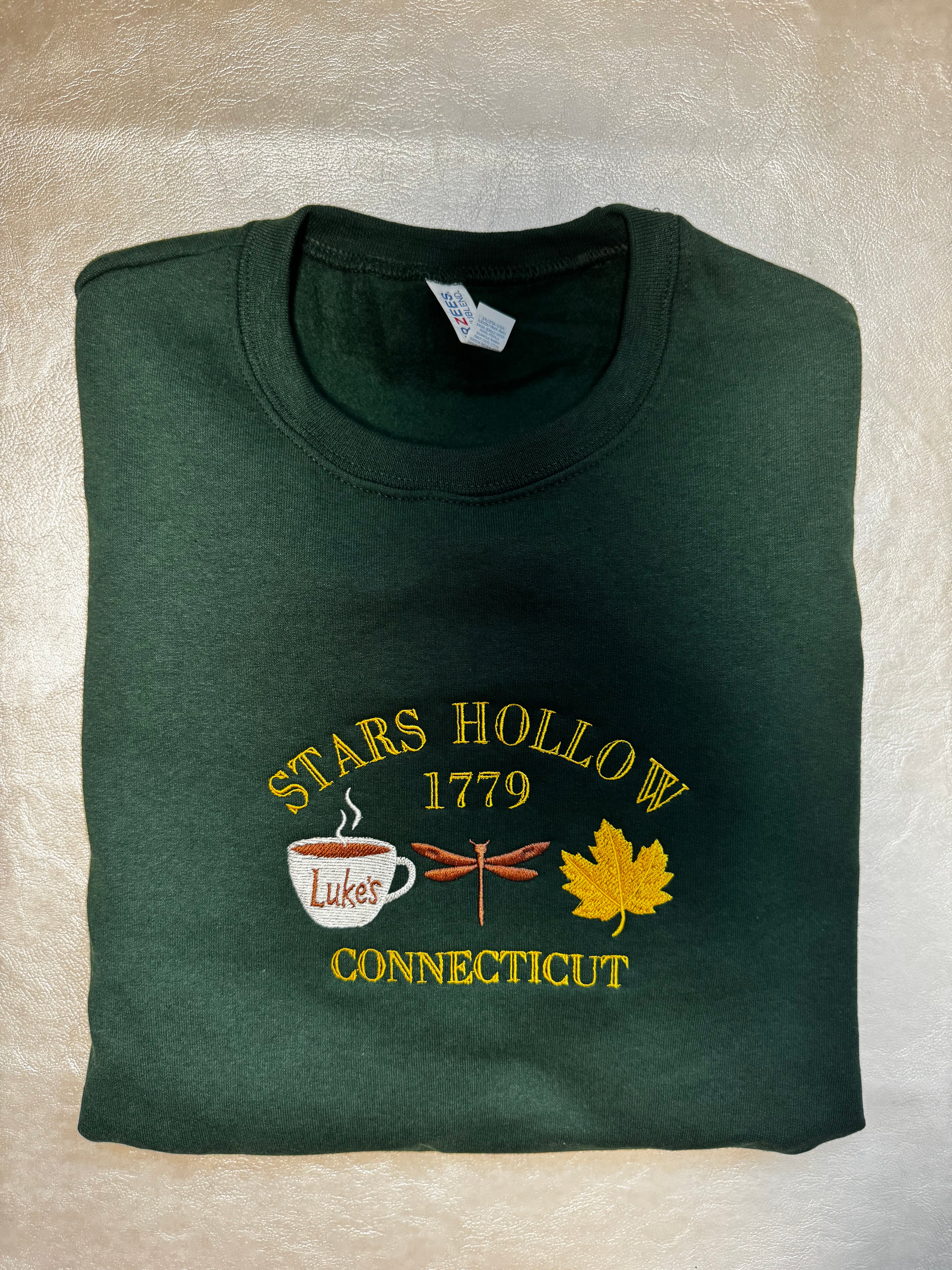Stars Hollow embroidered sweatshirt