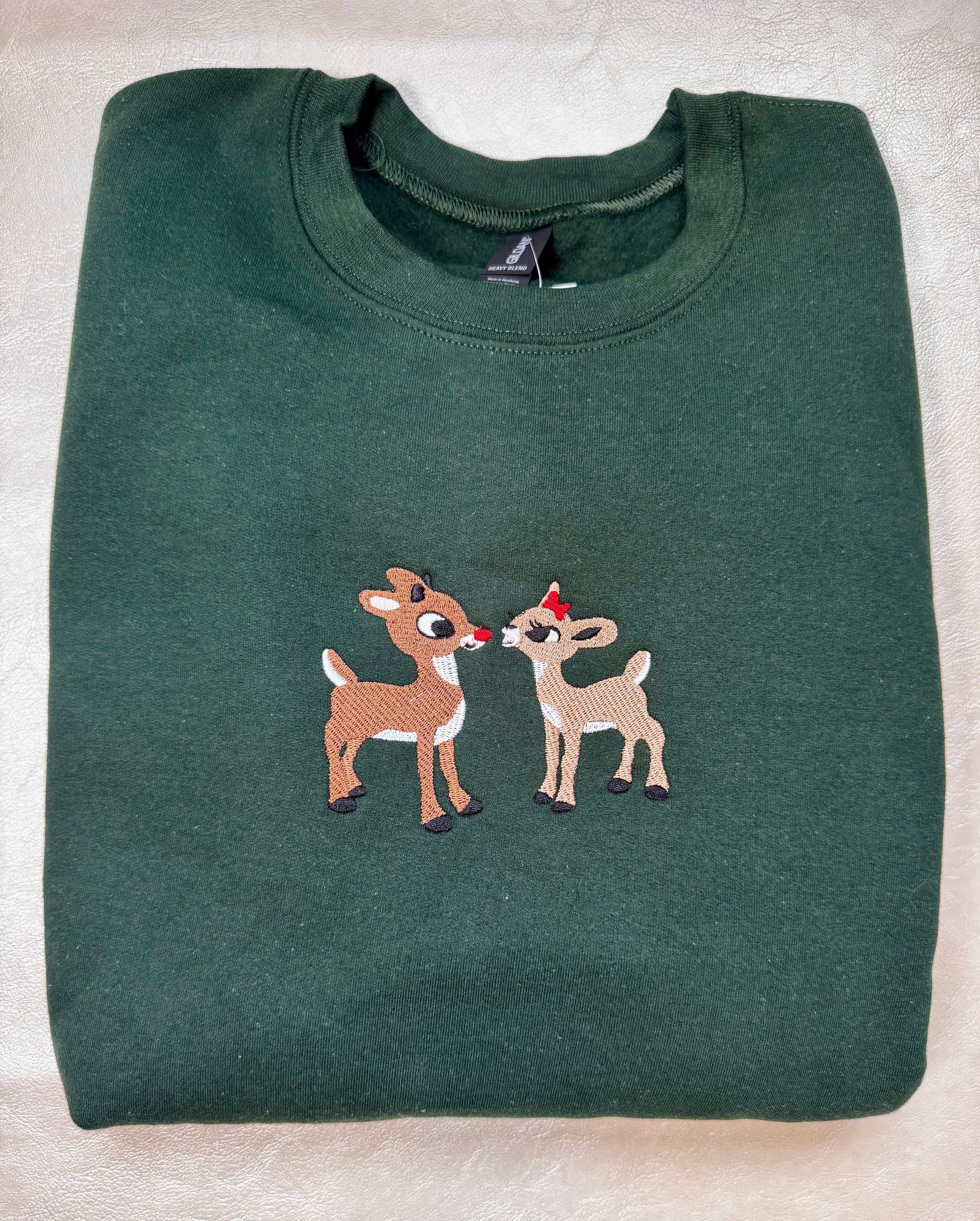 Rudolph & Clarice sweatshirt