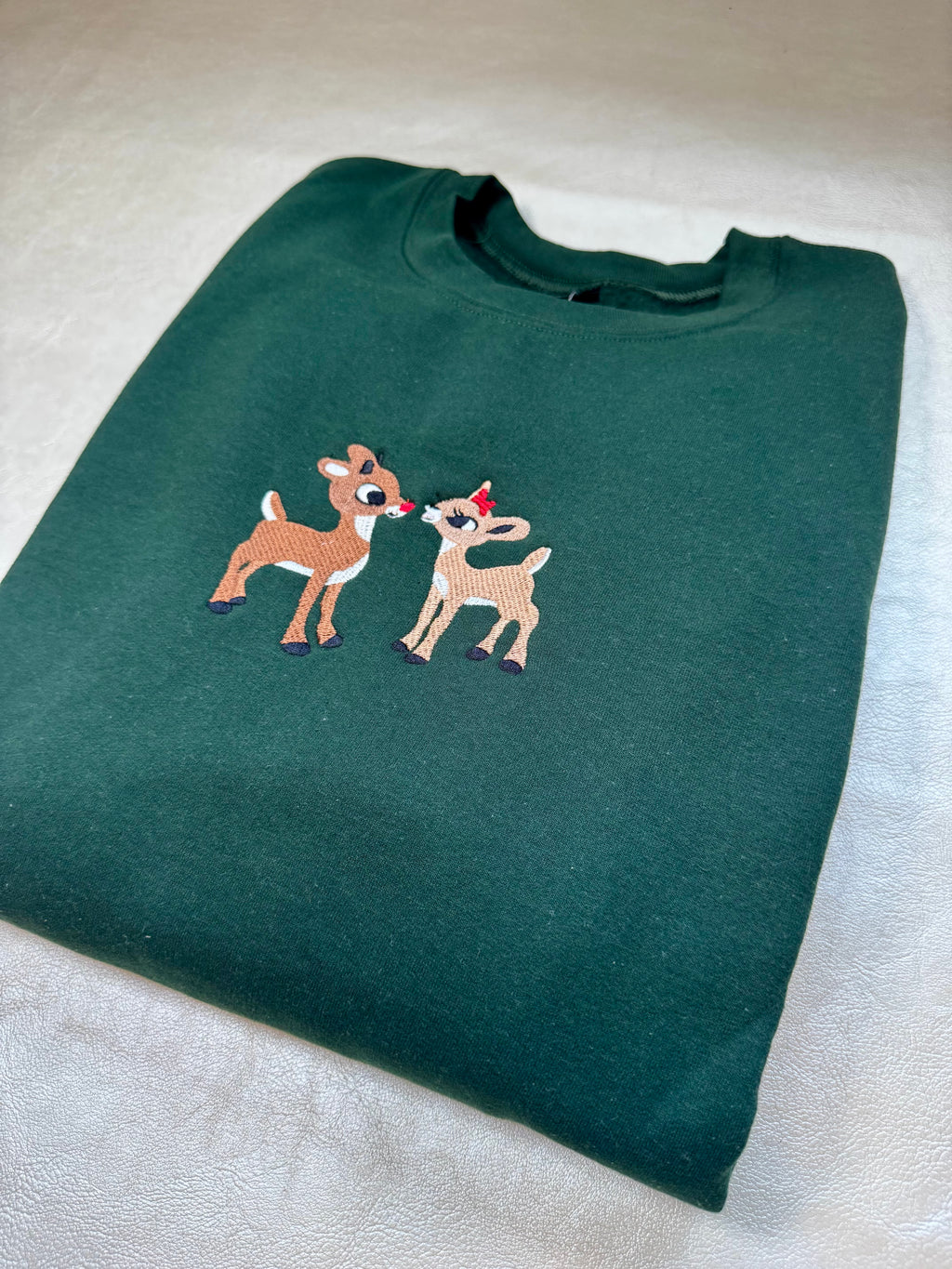 Rudolph & Clarice sweatshirt