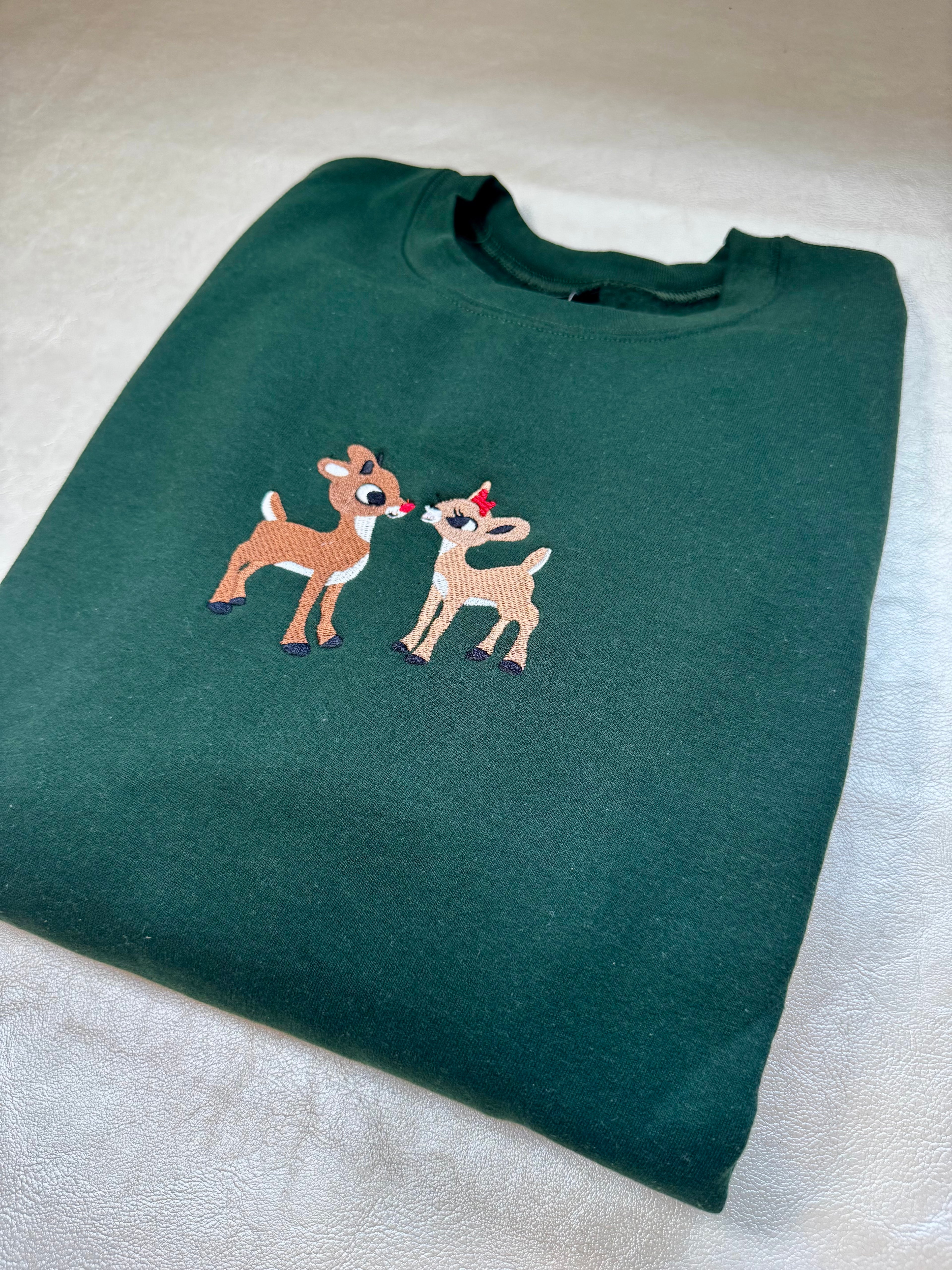 Rudolph & Clarice sweatshirt