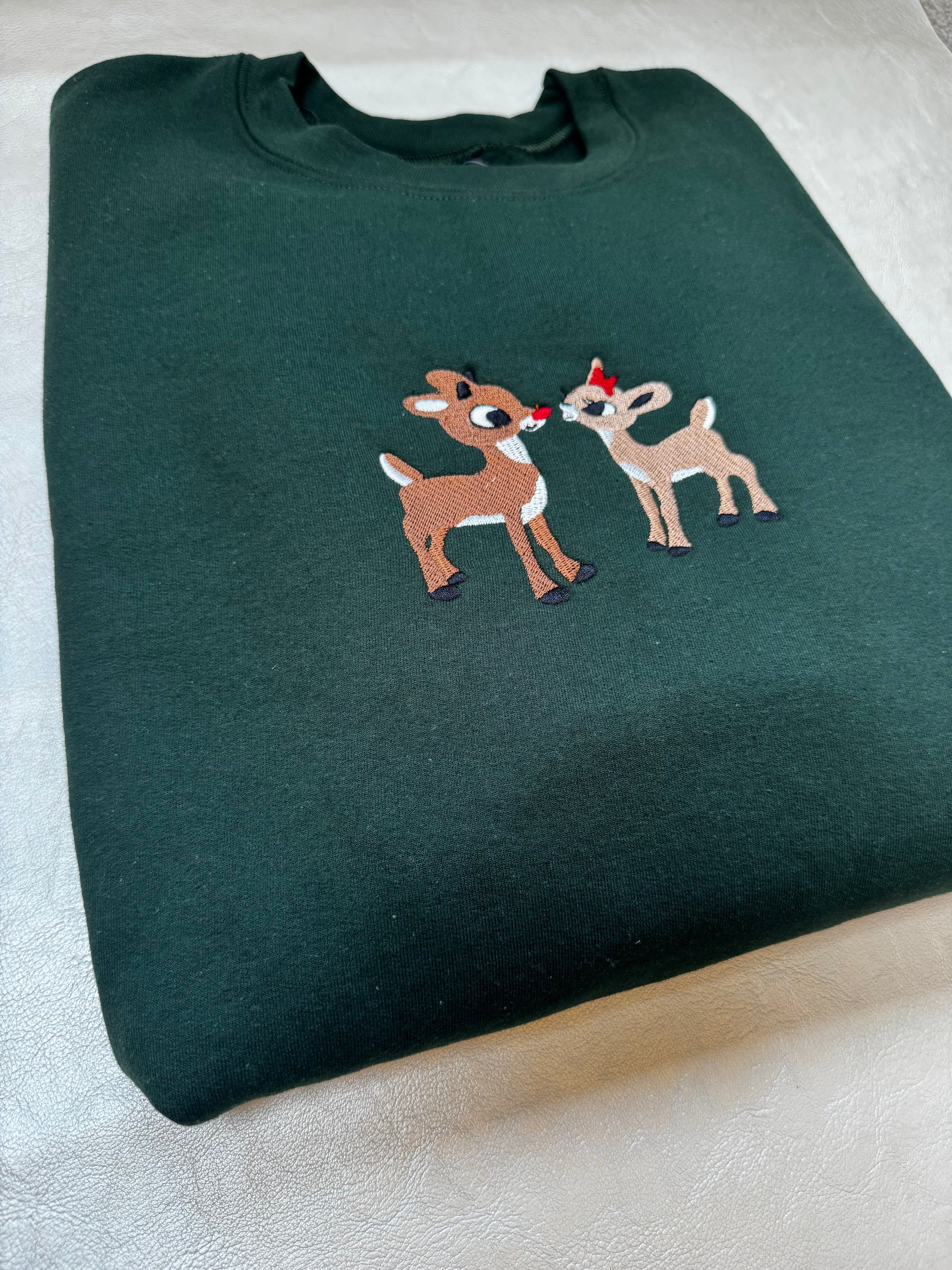 Rudolph & Clarice sweatshirt