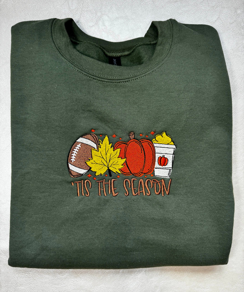Tis The Season embroidered sweatshirt