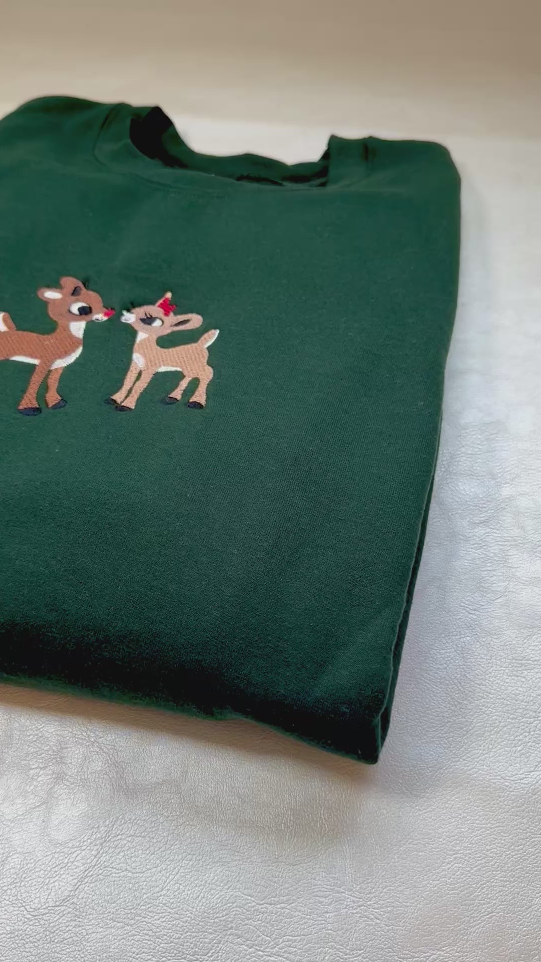 Rudolph & Clarice sweatshirt
